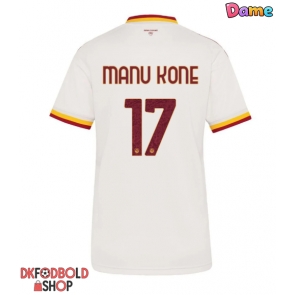 AS Roma Manu Kone #17 Udebanetrøje Dame 2026-27 Kort ærmer AS Roma Manu Kone #17 Udebanetrøje Dame 2026-27 Kort ærmer